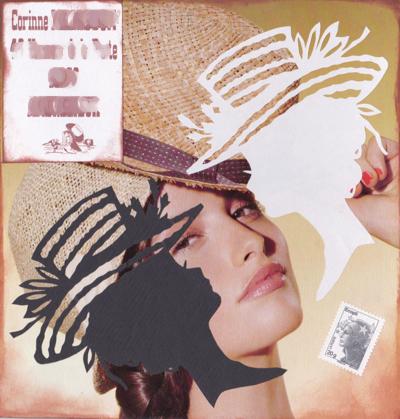 belle au chapeau