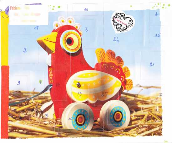 Fabye 47 28.11.11 calendrier de l'avent poulette