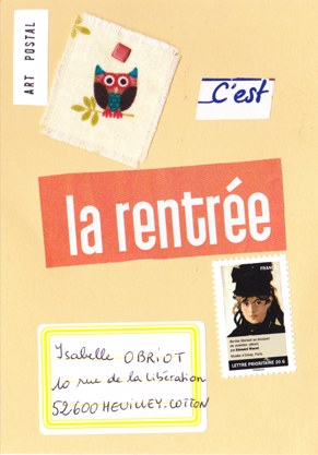 Hibou de rentrée Hibou de rentrée