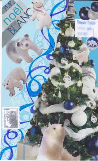 sapin avec ours